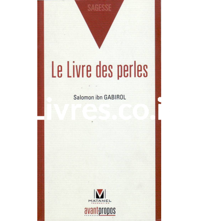 Le livres des perles 